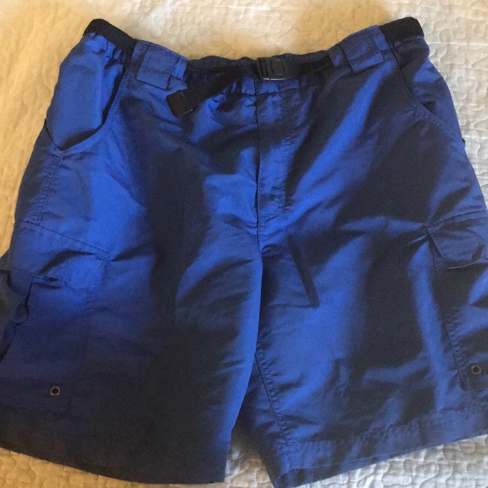Lands End Men’s Belted Shorts